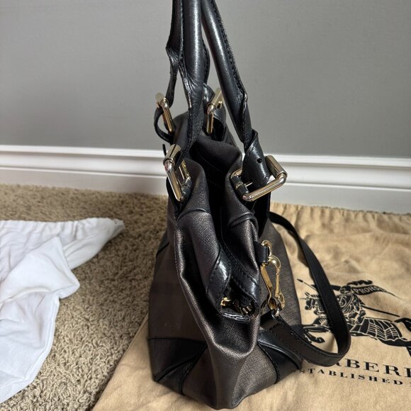 Burberry Metallic Carryall/Tote/Shoulder Bag - Picture 7 of 12